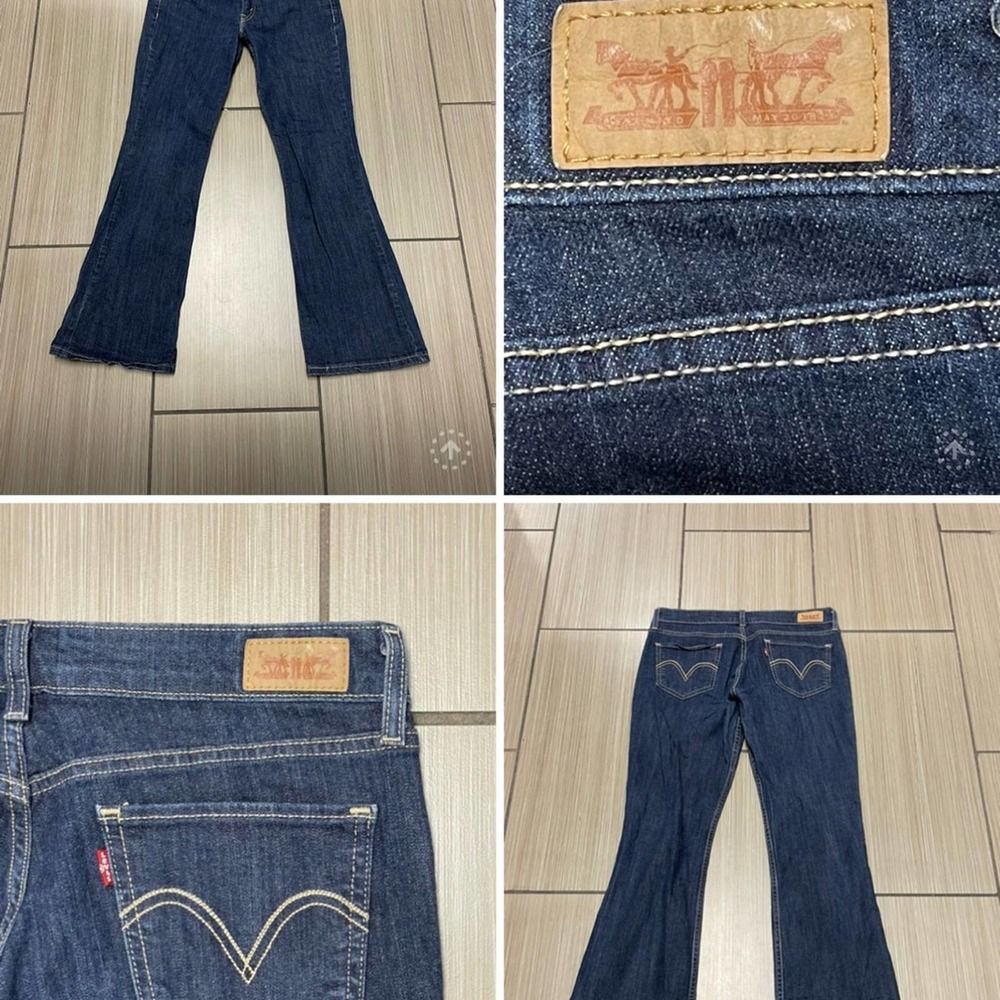 Levi's Women's Boot Cut Jeans - Dark Blue